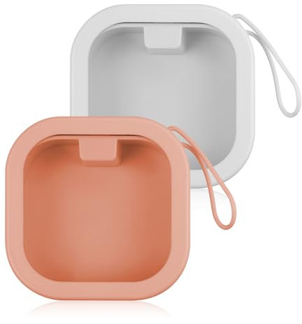 Rumyve 2pcs Portable Travel Hairpin Storage Case, Hair Accessory Organizer, Small Item Container