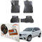 Trimak Passgenau 3D Fussmatten kompatibel mit BMW X5 E70 2006-2013 Auto Zubehör 1. Und 2. Reihe Gummimatten Autos TPE Allwetter Geruchlos rutschfest Vorne und Hinten Schwartz