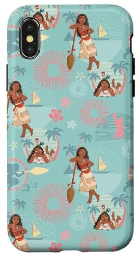 iPhone X/XS Disney Moana Tropical Summer Adventures with Pua and Heihei Case