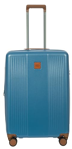 Bric's mittelgroßer Hartgepäck Check-in Koffer | Trolley 46 x 26 x 67 cm aus hochwertigem, robustem Polycarbonat Material | für Damen und Herren | 4 Doppelrollen & TSA-Schloss | Ferrara Serie
