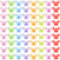 GORGECRAFT 80Stk Schmetterlings Pflanzenklammern Bunte Kunststoff Unterstützung Für Orchideen Blumen Ranken Gartenpflanzen Tomatenspalier Klammer Unterstützung Stielen Ranken Stängeln Kletterpflanzen