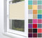 Home-Vision® Premium Plissee Faltrollo ohne Bohren zum Kleben Innenrahmen Blickdicht Sonnenschutz Jalousie für Fenster & Tür (Creme-Vanille - Höhe 130cm x Breite 100cm)
