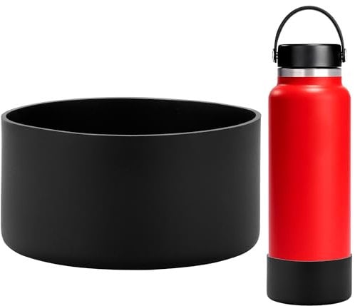 Black Silicone Sleeve Boot for 32oz 40oz Hydro Flask
