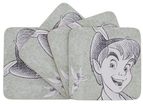 Disney Home Pixie Dust (Peter Pan Coaster Set of 4)