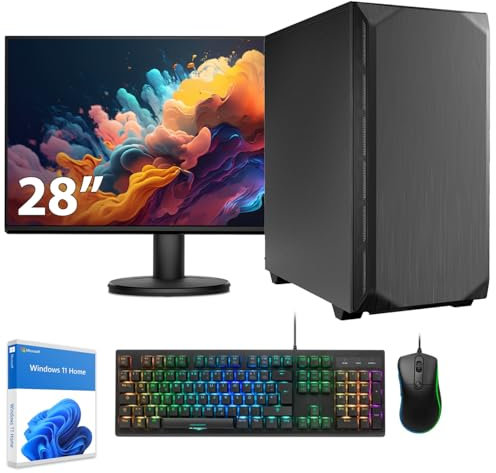 Sedatech Paket Silent Gaming PC Silent • AMD Ryzen 7 9800X3D • RTX4090 • 64GB DDR5 • 2TB SSD M.2 • Windows 11 • Monitor 28''