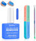 Qufiiry 15 ml Gel Nail Polish Remover, Nail Polish Remover, Peel off in 3-5 Min, Nail Remover with Gel Polish Scraper and Nail File, Do Not Hurt Your Nails