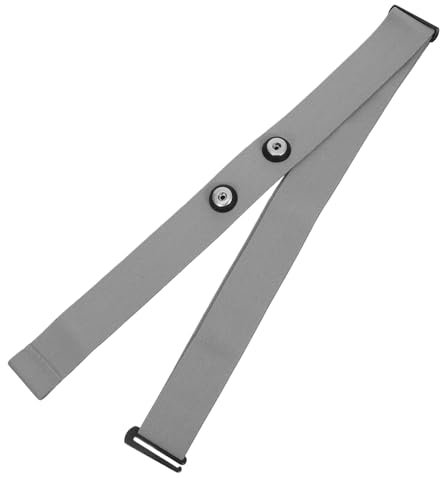 GARVALON Herzfrequenz Brustgurt Verstellbarer Bequemer Sportgurt Elastisches Design Für Perfekten Sitz Für Outdoor-aktivitäten Und Intensive Workouts Langlebig Und Robust