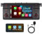 [Versión Fluidez] Radio de automóviles BMW E46 Navi 3 Serie 1999-2004 Carplay & Android Auto, 7 Pulgadas Pantalla Táctil con/Bluetooth/FM/Am Radio/USB/DPS/RDS