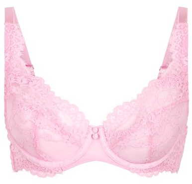 Hunkemöller Unwattierter Bügel-BH Daisy - pink Lady - 85E