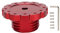 Aluminium Professioneller Rennlenkradadapter Kompatibel Mit Thrustm&aster T300 T500 TS PC TS XW(Red)