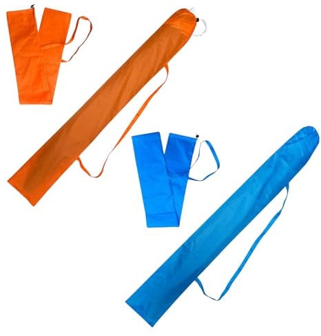 X2 Funda Sombrilla Playa Con Asa Resistente. Funda Para Sombrilla De Playa Con Asa. Complemento O Accesorio De Recambio Para Sombrillas De Playa.