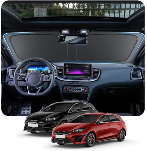 [Actualización] BSTW Parasol Plegable para Kia Ceed XCeed 2019-2026 Cubierta para Parabrisas con Protección UV y Térmica Parasol XCeed Accesorios