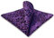 S&W SHLAX&WING Geometrisch Patterned Violett Herren Einstecktücher Floral Fashion