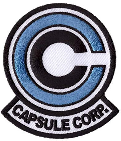 Titan One Europe - Capsule Corp. Cosplay Écusson Brodé Thermocollant (Bleu)