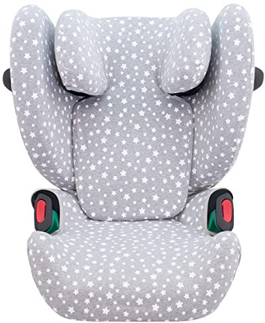 JYOKO KIDS Bezug Kompatibel mit Cybex Solution G I-size (White Star)