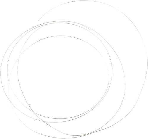 Filo in argento Sterling 925 massiccio, 1 m, 0,3 mm - 0,7 mm, utile e pratico