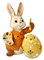 Göbel 66844891 Osterfigur Bald ist es fertig! Bunt Osterhase mit Osterei Erstausgabe 2022, 10,5x12x15 cm