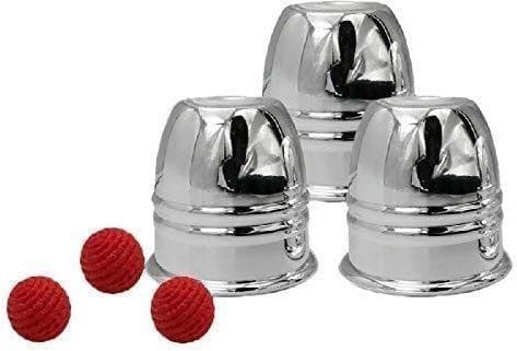 Magic Three Cups And Balls Plastic Magic Tricks Close Up Magician Toys Magic Street Magic Stage O1d1 Props Kids