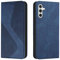 NEXCURIO Handy Hülle für Samsung Galaxy A54 5G Handyhülle mit Kartenfäch Klapphülle Klappbar Schutzhülle Leder Flip Wallet Case Cover Tasche Handytasche Stoßfeste - Blau