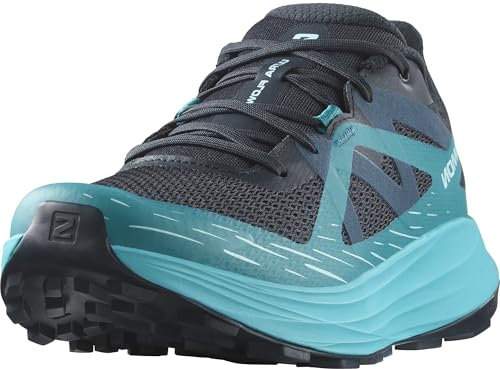 Salomon Herren Ultra Flow Hiking Shoe, Carbon Tahitian Tide Deep Dive, 49 1/3 EU