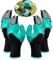LightBeacon Gartenhandschuhe damen, 2 Paare Gartenhandschuhe Mit Krallen, Dornenfeste Gartenhandschuhe, Gartenhandschuhe für Graben, Garten handschuhe zum Graben und Pflanzen, Gartengeräte