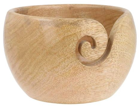 Scheepjes Garnschale Mangoholz hell 15x10cm - 1Stk
