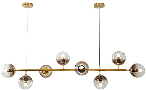 NHPJFDC chandelier Modern Wood LED Ring Chandelier,Japanese Pendant Light 1light,Contemporary Circular Dimmable Ceiling Light for Kitchen Island Living Dining Room-B 50x50x6cm(20x20x2inch) lamp