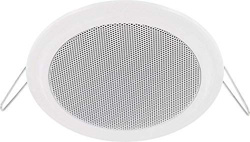 Haut-Parleur encastré entièrement métallique, 14W RMS, 60W de Puissance Musicale