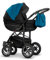 dein-babylädchen Kinderwagen-Set Craft Eco 2 in 1 inkl. Sportsitz und Zubehör in Black, Petrol