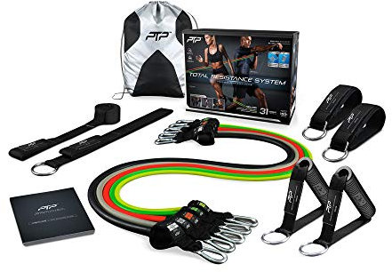 PTP Unisex – Erwachsene Power Tube Pro Fitness Set, schwarz, OS