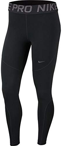 NIKE Damen W Np Tight, Schwarz/Donnergrau, M