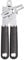 MasterClass Can Opener with Soft Grip Handles, Stainless Steel, 19 cm, Black