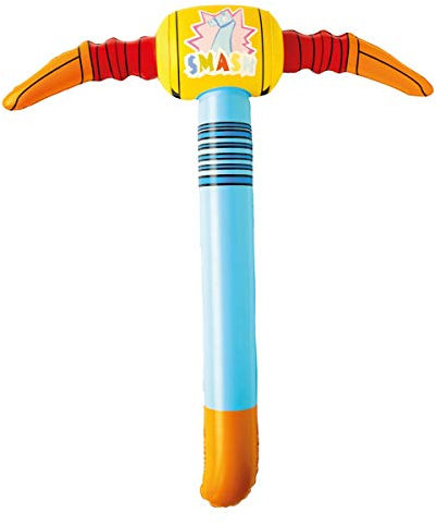 Rubie's- Official Fortnite Squeak Inflatable Pick axe Pico Disfraz, Multicolor, Small (300532NS)