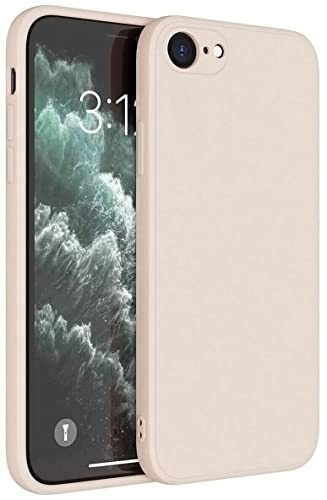 Mixroom - Cover Custodia Case per iPhone XR Protezione Copre Fotocamera in Silicone TPU Opaco con Bordi Piatti Colore Beige