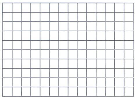 Gabionen Gitter 5 x 5 cm Maschenweite (70 x 50 cm)