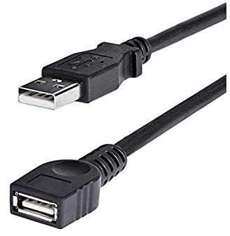 Mr. Gadget Solution® 3 Meter LONG USB 2.0 EXTENSION Cable Lead A Male To A Female -Black