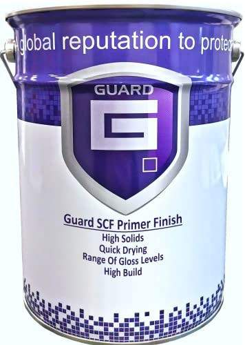 Guard SCF Shipping Container Metal Paint & Skip Paint Direct To Metal 100s Of Colours Matt Finish - 5 Litres (White)
