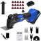 Cordless Oscillating Tool, 300W Brushless Oscillating Multi Tool with 6 Variable Speed Control and 22pcs Accessories, 4¡ã Oscillation Angle for Cutting, Sanding, Trimming and Removing (1.5AH Battery)