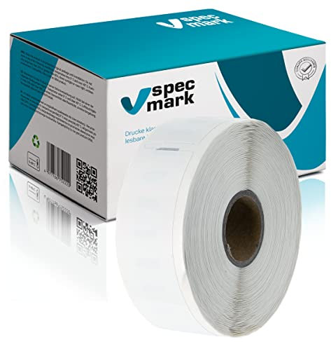 specmark Etiketten-Rolle kompatibel mit DYMO 1933085 19mm x 64mm 450 Stück kompatibel zu allen Etikettendruckern LabelWriter 450, 4XL, Seiko-SLP | Durable Etiketten Polypropylen