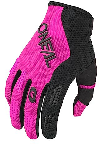O'NEAL | Fahrrad- & Motocross-Handschuhe | MX MTB FR Downhill | Passform, Luftdurchlässiges Material | Elements Women Glove RACEWEAR V.24 | Erwachsene | Schwarz Pink | Größe XXL