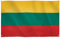 Runesol Bandiera Lituania, 91x152cm, 3ft x 5ft, 4 Occhielli, Occhiello in Ogni Angolo, Bandiera Lituana, Repubblica della Lituania, Interno, Esterno, Ristabilimento dell'Indipendenza