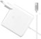 Leyf Cargador para Mac Book de 30 W, cargador rápido tipo C (cable USB-C)/Compatible con Apple iPad Pro (2018 y posterior), iPad Air (2020 y posterior), Samsung, Xiaomi/adaptador de corriente, enchufe