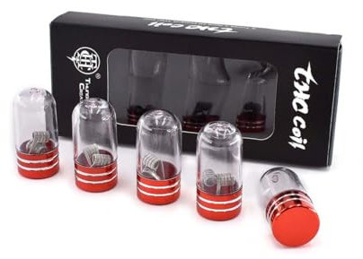 ThunderHead Creations – Pre-Built 4-Core Fused Clapton Coil 10er Pack Widerstand 0,25Ohm
