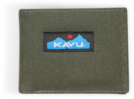 KAVU Yukon Bi Fold Cotton Canvas Wallet, Kolophonium, Einheitsgröße, Yukon Geldbörse