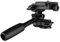 3-Way Pan Tilt Head 360° Panoramic 3KG Payload with Handle Quick Release Plate Universal 1/4 Mounting for Camera Tripod Mounting