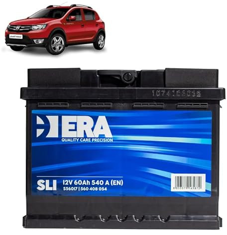 Batteria 60Ah per Dacia Sandero II 1.0 Tce/GPL benzina 2012+
