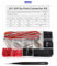 SCOOYUCK JST 40 Sets Stecker 2 Polig, Du-pont Modellbau Stecker 3 polig, Kompatibel mit JST SYP Futaba, Geeignet für Ferngesteuerte DIY-Autos und Flugmodelle.