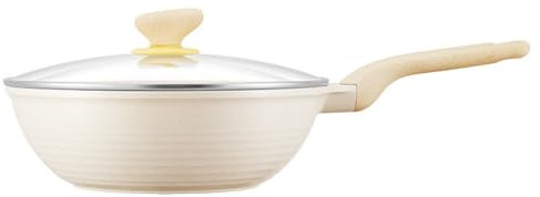 CHCWR Maifan Stone Non-Stick Deep Frying Pan Home Pancake Cooking Pots Cookware