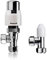 Honeywell VTL200-15A Valencia Classic Traditional TRV Angle, White, 16 mm