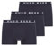 BOSS Herren Trunk 3P CO/EL Dreier-Pack Boxershorts aus Stretch-Baumwolle mit Logo am Bund,S,Blau (Open Blue 480)